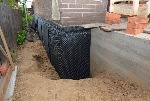 SJ Waterproofing Pros technician performing targeted Crawl Space Encapsulation assessment in Milford Center, OH